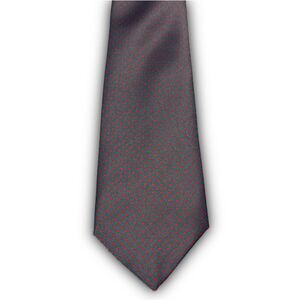 Vintage Purple Patterned Silk Tie